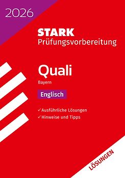 STARK Lösungen zu Englisch 9. Klasse - Quali Mittelschule 2026 Bayern - Prüfungsvorbereitung