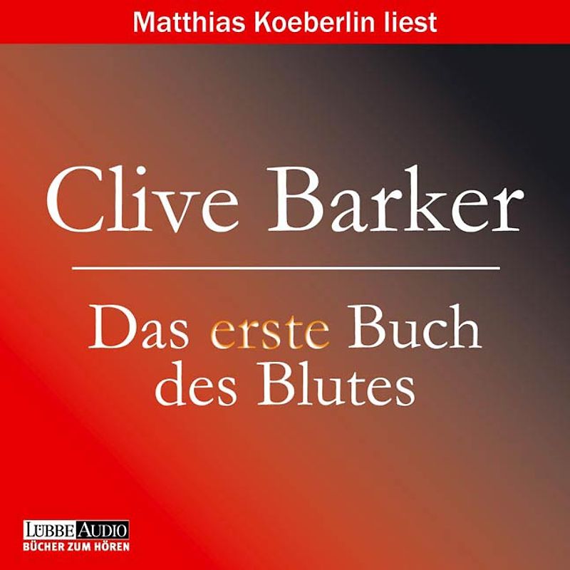 Das erste Buch des Blutes