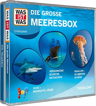WAS IST WAS 3-CD Hörspielbox. Die große Meeresbox
