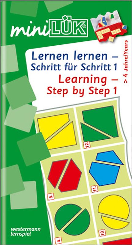 miniLÜK-Übungshefte / miniLÜK. Kindergarten / Kindergarten/Vorschule: Lernen lernen 1