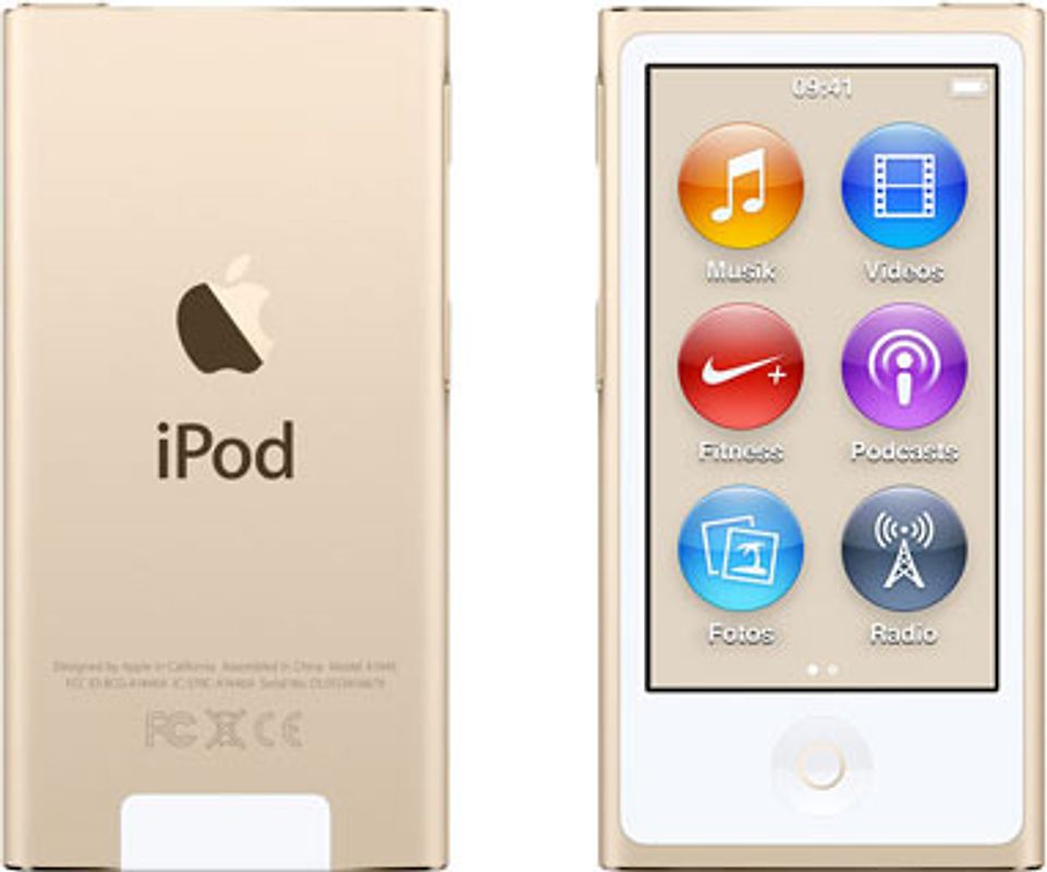 Apple iPod nano 7G 16GB gold [2015]