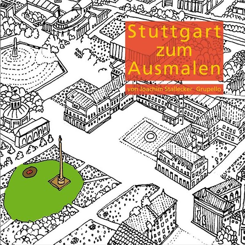 Stuttgart zum Ausmalen