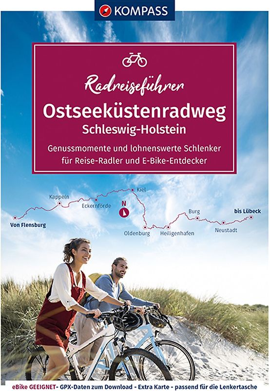 KOMPASS Radreiseführer Ostseeküstenradweg Schleswig Holstein