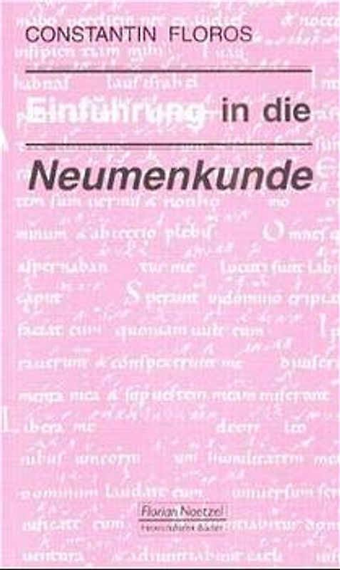 Einführung in die Neumenkunde
