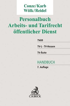 Personalbuch Arbeits- und Tarifrecht öffentlicher Dienst