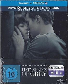 Fifty Shades of Grey - Geheimes Verlangen [Steelbook] Blu-ray Disc