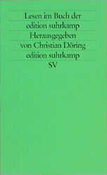 Lesen im Buch der edition suhrkamp