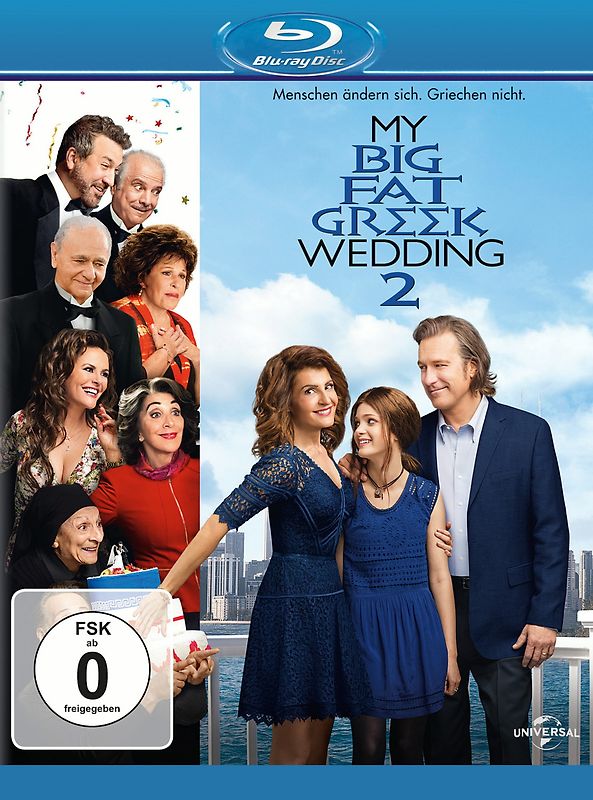 My Big Fat Greek Wedding 2 Blu-ray Disc