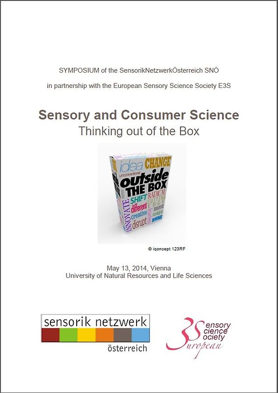 Sensory and Consumer Science; Thinking out of the Box
