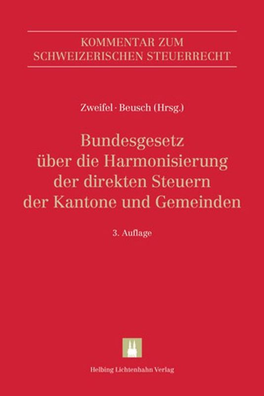 Bundesgesetz über die Harmonisierung der direkten Steuern der Kantone und Gemeinden (StHG)