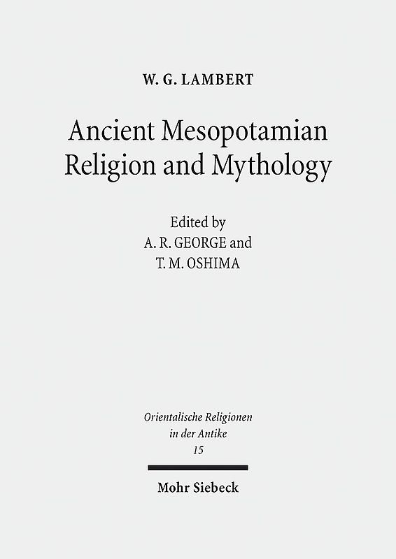 Ancient Mesopotamian Religion and Mythology