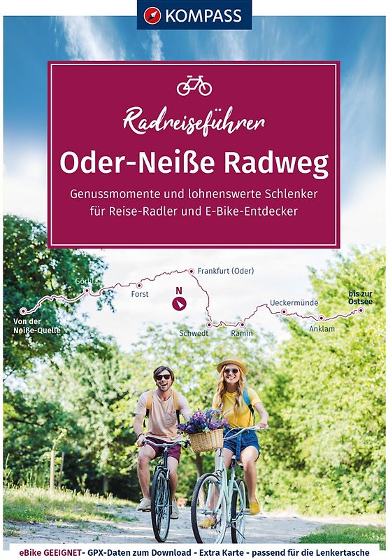 KOMPASS Radreiseführer Oder-Neiße Radweg