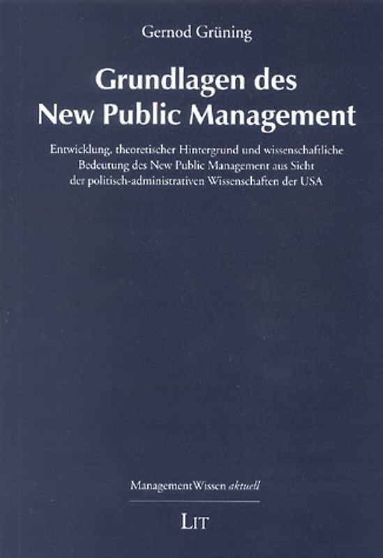 Grundlagen des New Public Management