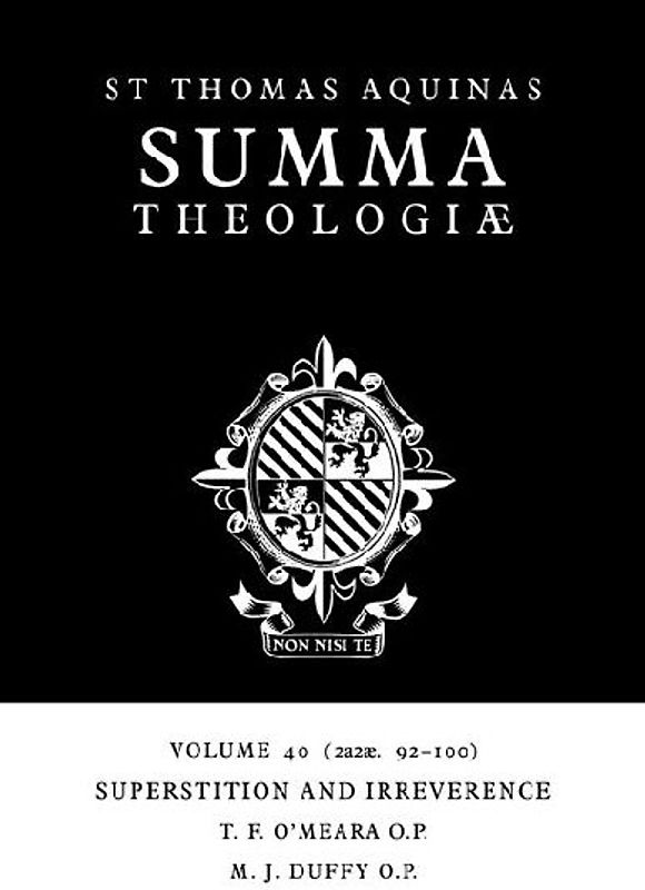 Superstition and Irreverence