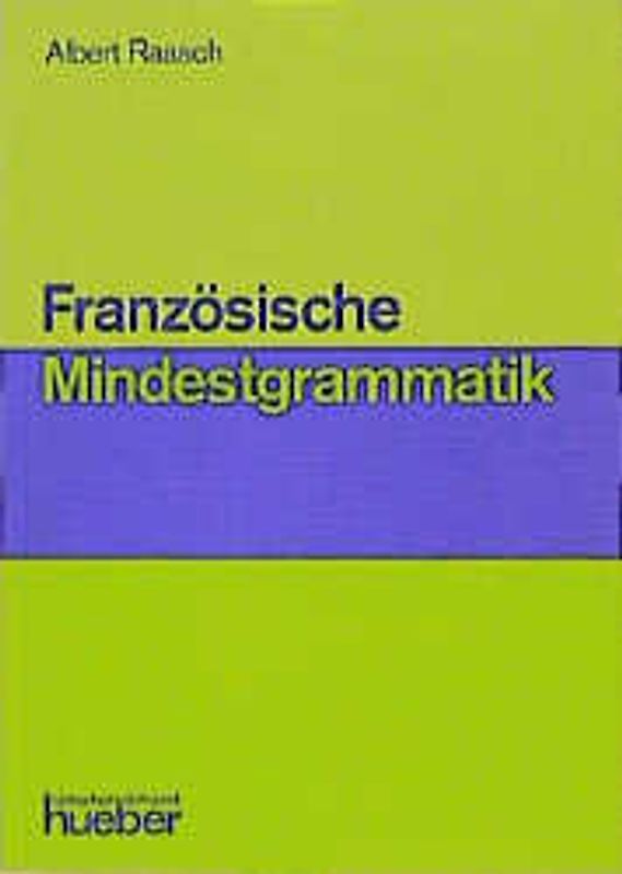 Französische Mindestgrammatik