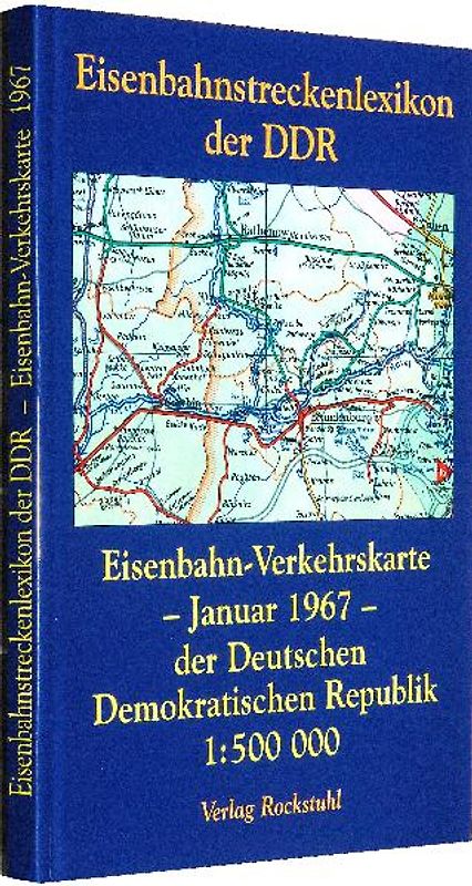 ATLAS DR 1967- Eisenbahnstreckenlexikon der Deutschen Reichsbahn