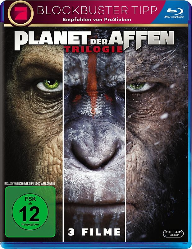 Planet der Affen Trilogie [3 Discs] Blu-ray Disc