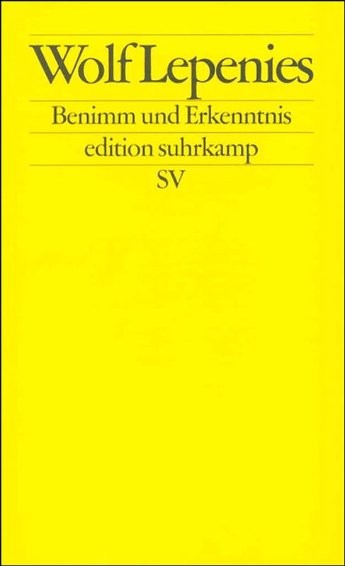Benimm und Erkenntnis