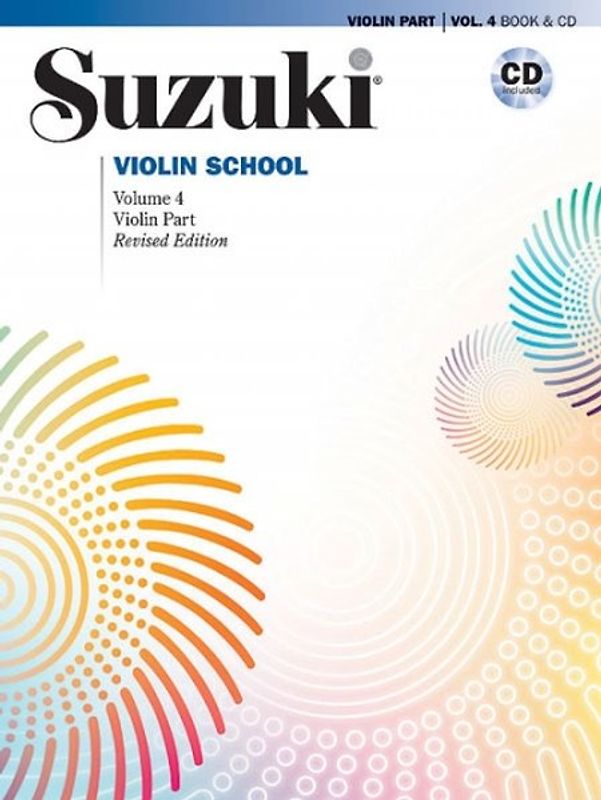 Suzuki Violin School Violin Part & CD, Volume 4 (Revised)