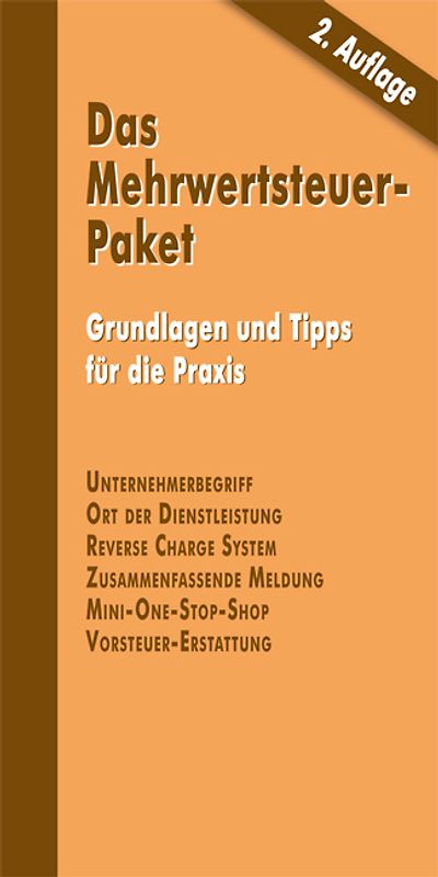 Das Mehrwertsteuer-Paket