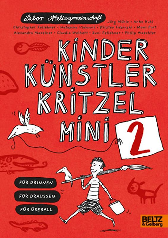 Kinder Künstler Kritzelmini 2. Für drinnen, für draußen, für überall