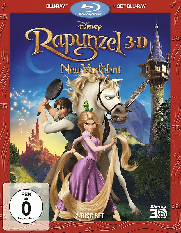 Rapunzel neu verföhnt [3D / 2D Version] 3D Blu-ray Disc