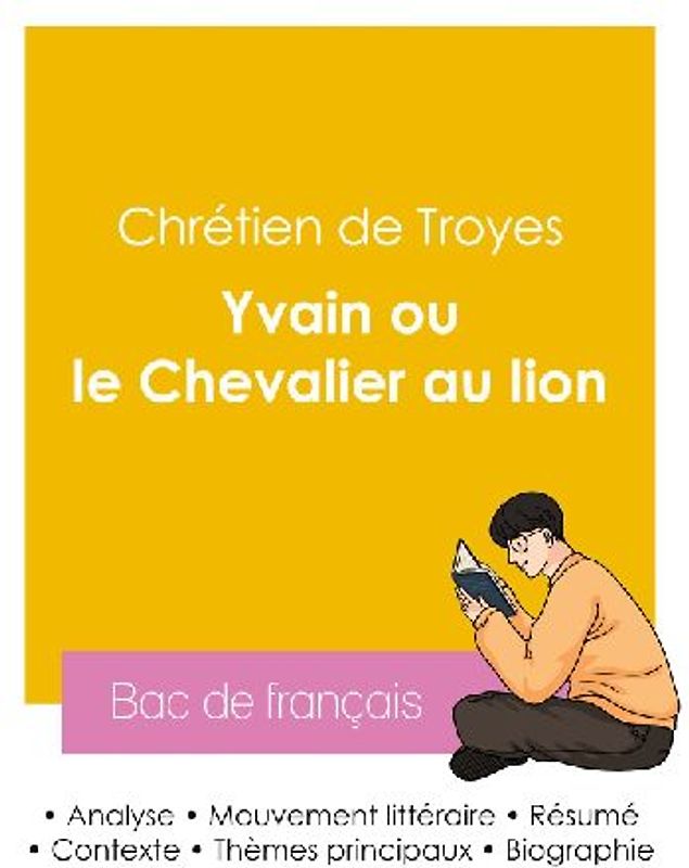 Réussir son Bac de français 2026 : Analyse du roman Yvain ou le Chevalier au lion de Chrétien de Troyes