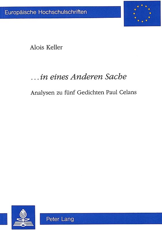 «...in eines Anderen Sache»