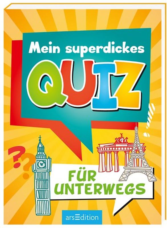 Mein superdickes Quiz für unterwegs