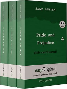 Pride and Prejudice / Stolz und Vorurteil - Teile 4-6 Softcover (Buch + Audio-Online) - Lesemethode von Ilya Frank - Zweisprachige Ausgabe Englisch-Deutsch