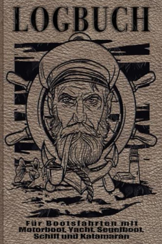 Logbuch für Bootfahrer: Das Bordbuch für den Kapitän, Segler oder die komplette Crew. Egal ob du ein Motorboot, Yacht, Segelboot, Schiff oder ... das ist dein Must Have Logbuch als Boot Fan.