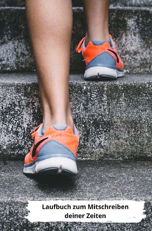 Laufbuch zum Mitschreiben deiner Zeiten
