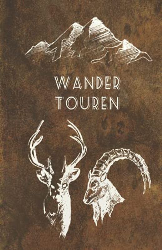 Tourenbuch: Wandertagebuch klein handlich leicht