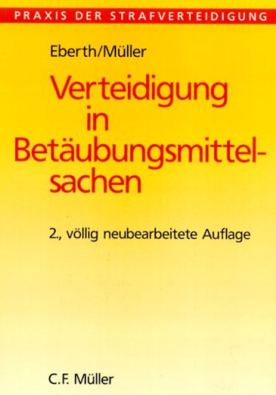 Verteidigung in Betäubungsmittelsachen