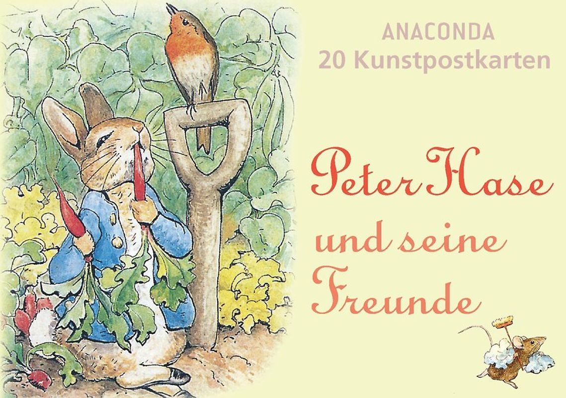 Postkartenbuch Peter Hase und seine Freunde
