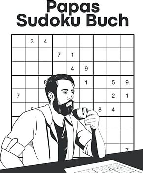 Papas Sudoku Buch: Logikrätselheft für Rätselprofis | Schwere Soduko als ideale Beschäftigung für Jung und Alt