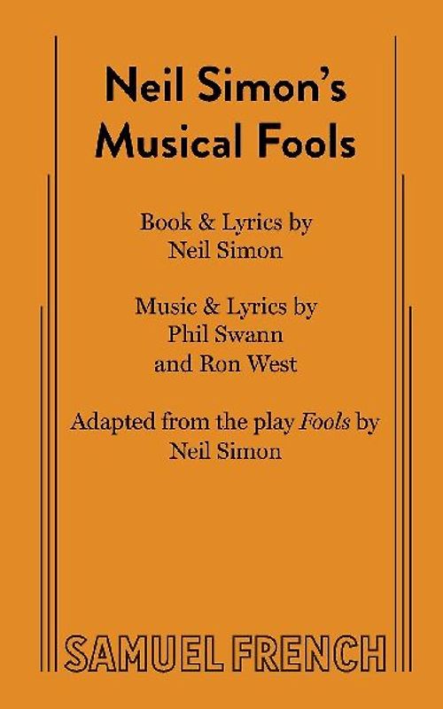 Neil Simon's Musical Fools