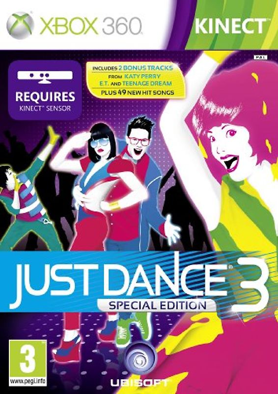 Just Dance 3 [Special Edition, Kinect erforderlich, Internationale Version] Xbox 360