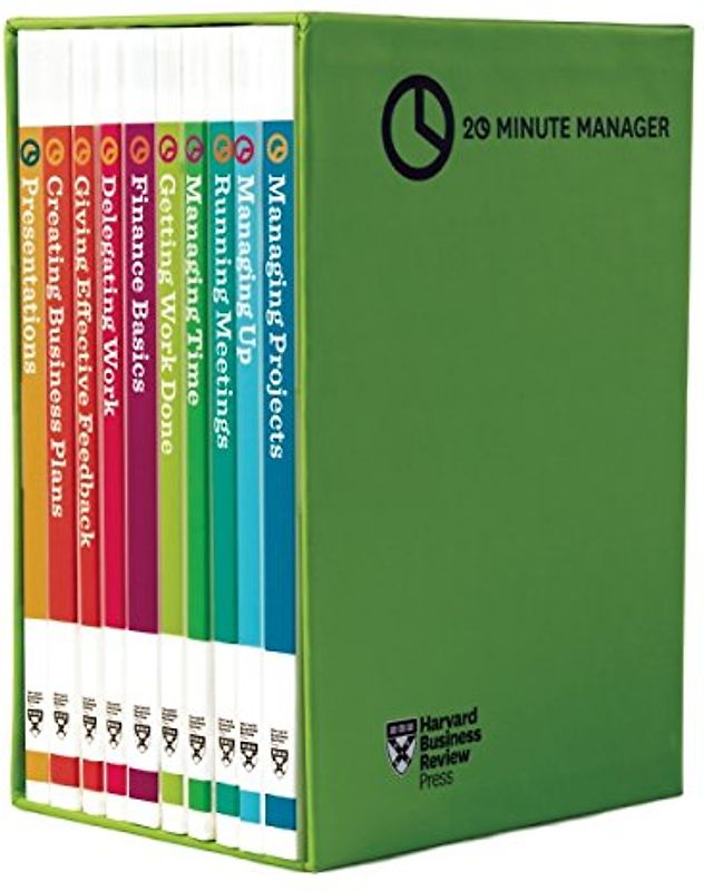 HBR 20-Minute Manager Boxed Set (10 Books) (HBR 20-Minute Manager Series) - Harvard Business Review