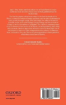 Space, Time, Matter, and Form