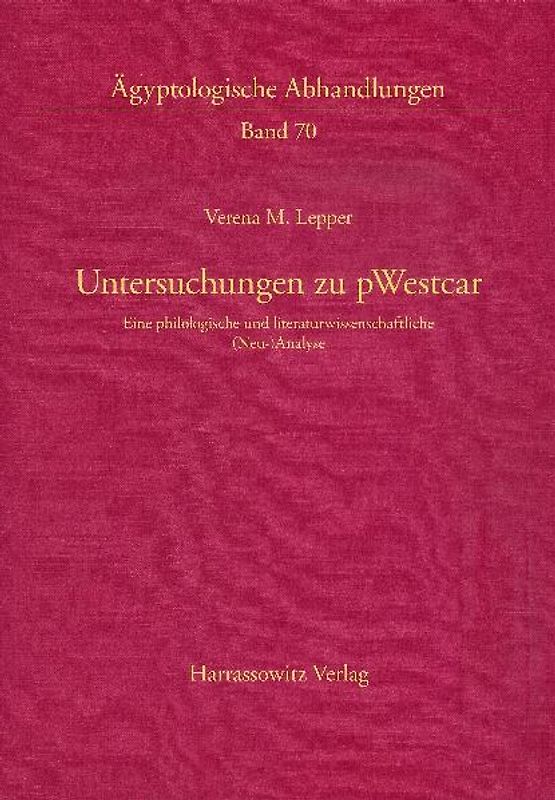 Untersuchungen zu pWestcar