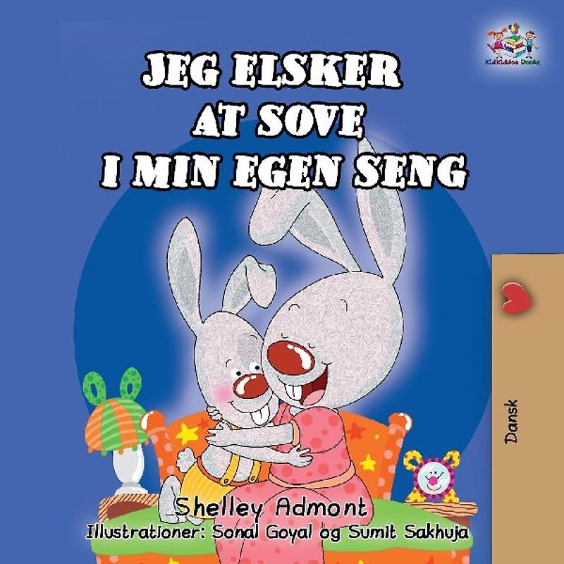 I Love to Sleep in My Own Bed (Danish Children's Book)