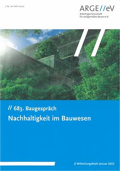 Nachhhaltigkeit im Bauwesen