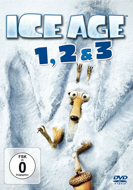 Ice Age 1,2 & 3 Box Set DVD