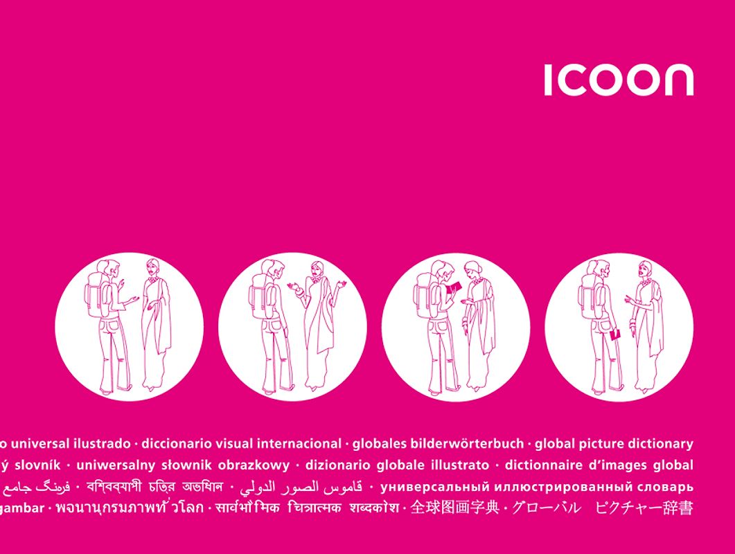 ICOON magenta. global picture dictionary - Bildwörterbuch