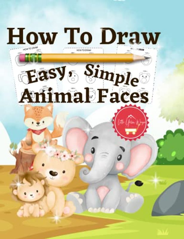 How to Draw Simple, Easy Animal Faces