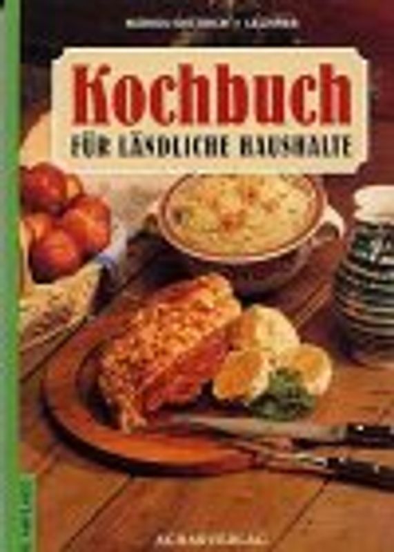 Kochbuch für ländliche Haushalte