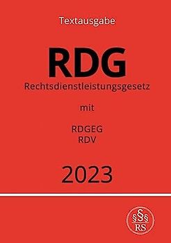Rechtsdienstleistungsgesetz - RDG 2023