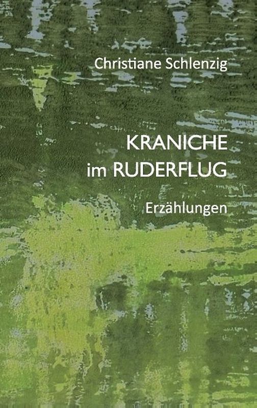 Kraniche im Ruderflug