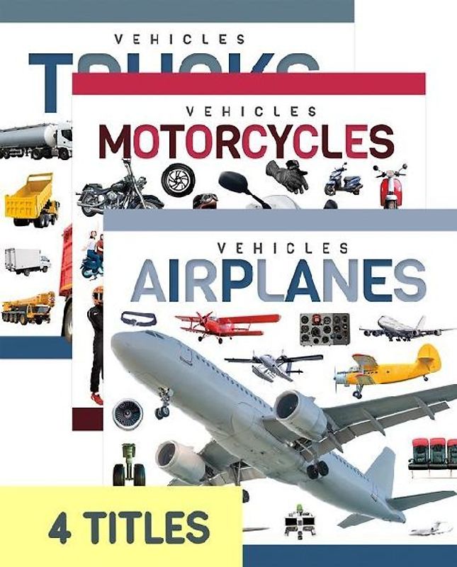 Genius Kid: Vehicles (Set of 4)